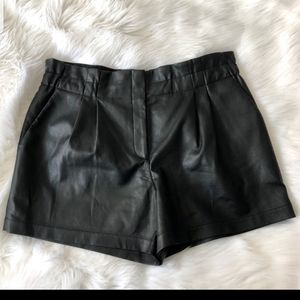 BCBG MaxAzria Faux Leather,  black. Size L